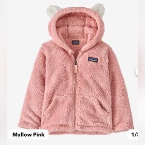 Patagonia Furry friends fleece hoody size 2